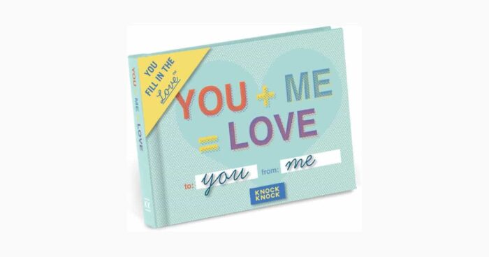 A Fill-In Love Journal – Amazing Long Distance Relationship Gifts For Couples